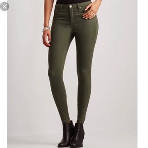 High waisted skinny jeggings